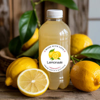 Personalized Lemonade Roll Labels, Custom Lemonade Product Stickers, Business Labels for Bottles & Jars, Homemade, Canning, Lid Stickers