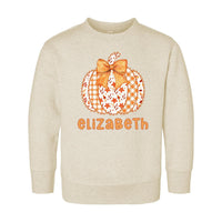 Custom Kid Fall Name Shirt, Custom Pumpkin Shirt with Name, Pumpkin Fall Toddler Tee