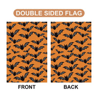 Anti-Trump Autumn Pumpkin Protest Garden Flag, Thanksgiving Resist Fascism Yard Flag, Subtle Political Decor, Harvest Fall Outdoor Flag
