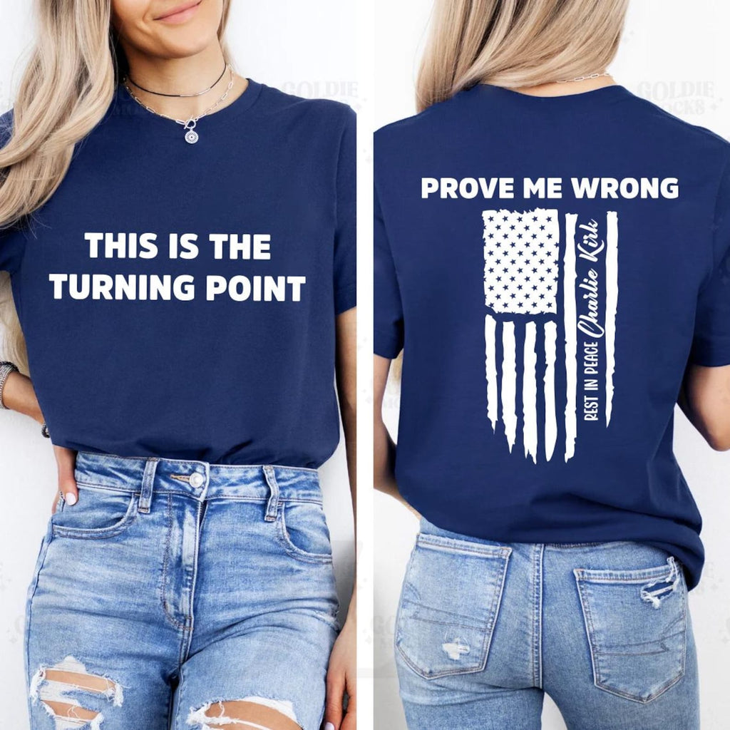 Charlie Kirk Freedom Sweatshirt, A True Patriot Charlie Kirk Shirt, Charlie Kirk Is My Hero Sweatshirt, Front Back