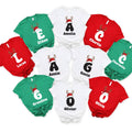 Custom Christmas Name Shirt, Matching Family Christmas Shirt, Personalized Christmas Tee