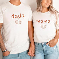 One Little Pumpkin First Birthday Shirt, Pumpkin Themed 1st Birthday Matching Shirt, Mama Little Pumpkin Tee, First Birthday Family Shirt