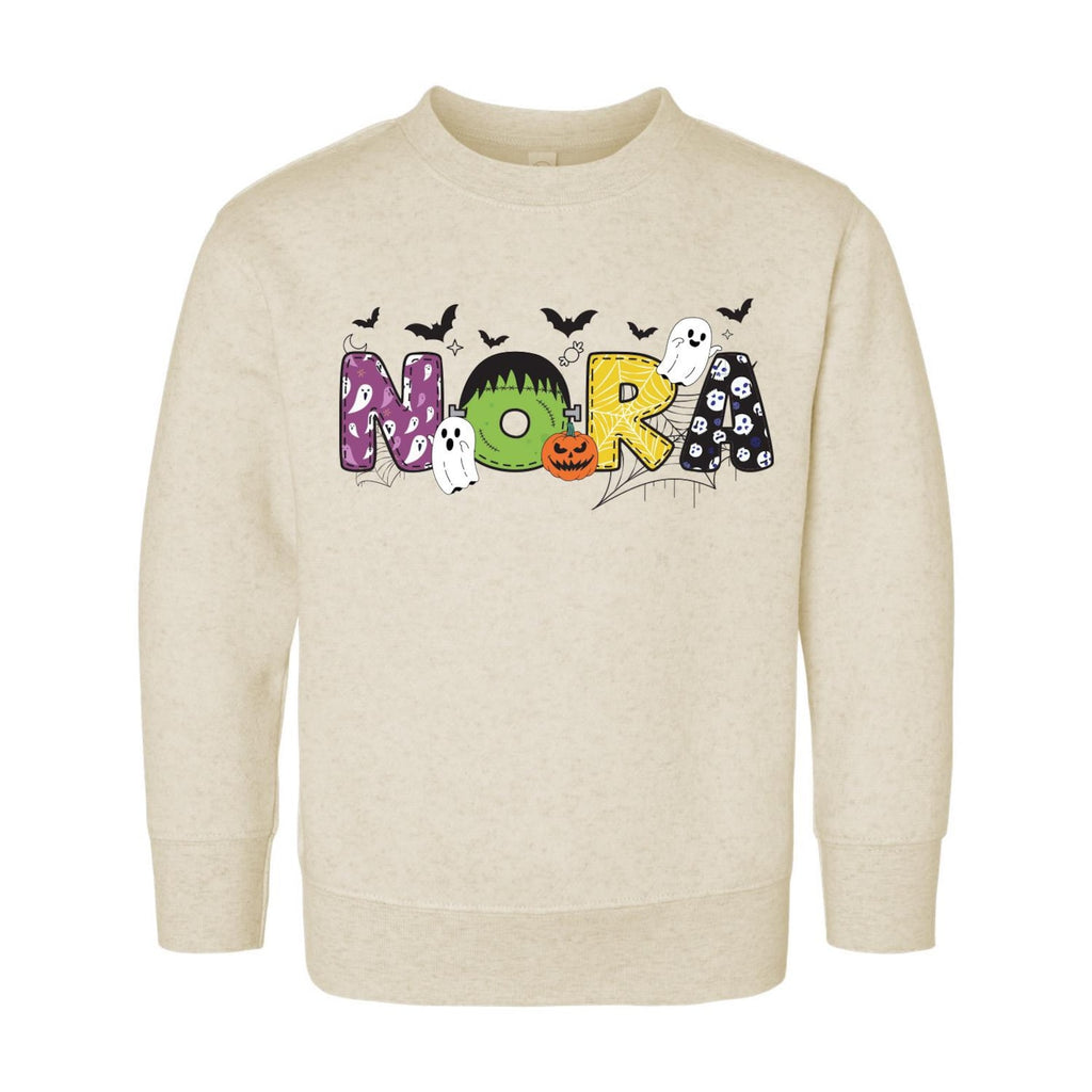 Personalized Kids Halloween Shirt, Custom Spooky Toddler Shirt, Halloween Kids Tee