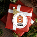 Personalized Christmas Present Labels, Custom Vinyl Sticker Sheets, Xmas Gift Name Tags, Holiday Wrapping Labels, Any Name Stickers