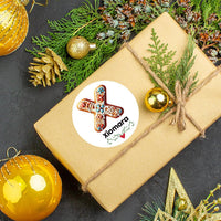 Personalized Christmas Present Labels, Custom Vinyl Sticker Sheets, Xmas Gift Name Tags, Holiday Wrapping Labels, Any Name Stickers
