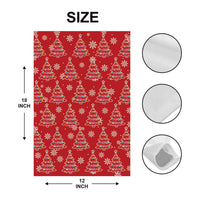 Subtle Anti-Trump Christmas Garden Flag, F*ck Trump, Resist Fascism Yard Flag, Protest MAGA Political Decor, Christmas Lights Outdoor Flag