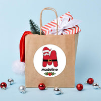 Personalized Christmas Present Labels, Custom Vinyl Sticker Sheets, Xmas Gift Name Tags, Holiday Wrapping Labels, Any Name Stickers