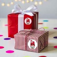 Personalized Christmas Present Labels, Custom Vinyl Sticker Sheets, Xmas Gift Name Tags, Holiday Wrapping Labels, Any Name Stickers