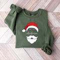 Custom Family Christmas Name Sweatshirt, Santa’s Hat Family Christmas Shirt, Personalized Christmas Family Sweatshirt