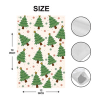 Subtle Anti-Trump Christmas Garden Flag, F*ck Trump, Resist Fascism Yard Flag, Protest MAGA Political Decor, Christmas Tree Outdoor Flag