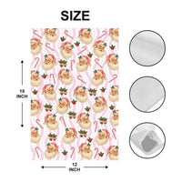 Subtle Anti-Trump Christmas Garden Flag, F*ck Trump, Resist Fascism Yard Flag, Protest MAGA Political Decor, Christmas Santa Outdoor Flag