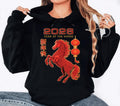 Happy Chinese New Year 2026 Hoodie, Year of The Horse 2026 Shirt, New Year Family Hoodie