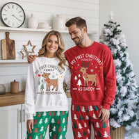 Baby’s First Christmas 2025 Sweatshirt, Matching Family Christmas Shirt, First Christmas as Mommy Daddy Sweatshirt