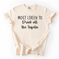 Custom Most Likely To Shirt, Family Matching Shirt, Funny Vacation Group Tee