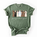 Catholic Saint Shirt, Pray Like A Girl Christian Shirt, Faith Inspired Tee