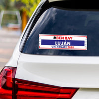 Ben Ray Luján For New Mexico Senate 2026 Vinyl Sticker, Vote Ben Ray Luján Decal, New Mexico Senate Elections 2026 Bumper Sticker, 10" x 3"