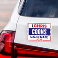 Chris Coons For Delaware Senate 2026 Car Magnet - Vote Chris Coons Vehicle Magnet, Delaware Senate Elections 2026 Magnet - 6