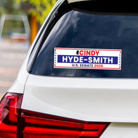 Cindy Hyde-Smith For Mississippi Senate 2026 Vinyl Sticker, Vote Hyde-Smith Decal, Mississippi Senate Elections 2026 Bumper Sticker, 10"x 3"