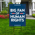 Abolish ICE Yard Sign, Keep the Immigrants, Deport the Racists Lawn Sign, Anti-Trump, Resist Fascism Yard Sign with Metal H-Stake