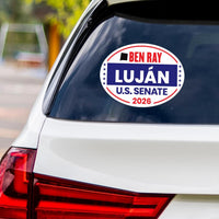 Ben Ray Luján For New Mexico Senate 2026 Vinyl Sticker, Vote Ben Ray Luján Decal, New Mexico Senate Elections 2026 Bumper Sticker, 6" x 4.5"