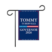 Tommy Tuberville For Alabama Governor 2026 Garden Flag, Double Sided, 2026 Governor Flag, Elections Flag, Race Red White & Blue Flag