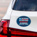 Abolish ICE Magnet, Keep the Immigrants, Deport the Racists, Anti-Trump, Resist Racism Car Magnet, Resist Fascism Vehicle Magnet, 6
