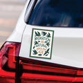 Abolish ICE Magnet, Keep the Immigrants, Deport the Racists, Anti-Trump, Resist Racism Car Magnet, Resist Fascism Vehicle Magnet, 6