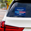 Jermaine Johnson For South Carolina Governor 2026 Vinyl Sticker, Vote Jermaine Johnson, Governor Elections 2026 Bumper Sticker 6