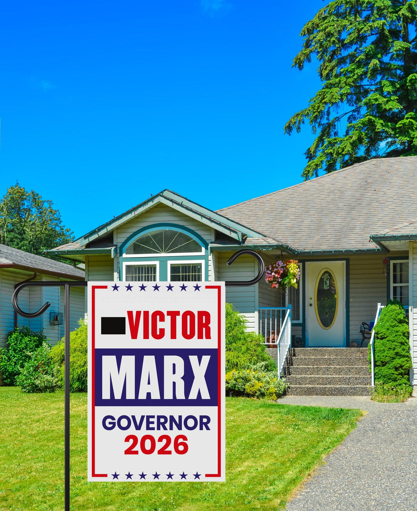 Victor Marx For Colorado Governor 2026 Garden Flag, Double Sided, 2026 ...