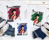 Custom Family Graduation Shirt, Senior 2026 Family Matching Shirt, Class of 2026 Tee, Proud Graduate Family Shirt, Graduation Gifts