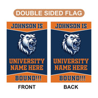 Personalized College Bound Garden Flag, Class of 2026 Flag, Senior 2026 Graduation Flag, Future College Banner, Graduation Decor Gift