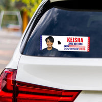 Keisha Lance Bottoms For Georgia Governor 2026 Vinyl Sticker, Vote Keisha Lance, Georgia Governor Elections 2026 Bumper Sticker 10" x 3"