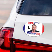 Brad Little For Idaho Governor 2026 Car Magnet - Vote Brad Little Vehicle Magnet, Idaho Governor Elections 2026 Magnet - 6" x 4.5"