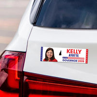 Kelly Ayotte For New Hampshire Governor 2026 Car Magnet - Vote Kelly Ayotte Vehicle Magnet, Governor Elections 2026 Magnet - 10" x 3"