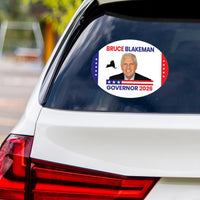 Bruce Blakeman For New York Governor 2026 Vinyl Sticker, Vote Bruce Blakeman, New York Governor Elections 2026 Bumper Sticker 6" x 4.5"
