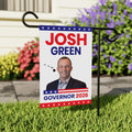 Josh Green For Hawaii Governor 2026 Garden Flag, Double Sided, 2026 Governor Flag, Democrate, Elections Flag, Race Red White & Blue Flag