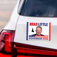 Brad Little For Idaho Governor 2026 Car Magnet - Vote Brad Little Vehicle Magnet, Idaho Governor Elections 2026 Magnet - 6" x 4.5"
