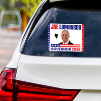 Joe Lombardo For Nevada Governor 2026 Vinyl Sticker, Vote Joe Lombardo, Nevada Governor Elections 2026 Bumper Sticker 6" x 4.5"