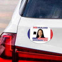 Deb Haaland For New Mexico Governor 2026 Car Magnet - Vote Deb Haaland Vehicle Magnet, New Mexico Governor Elections 2026 Magnet - 6" x 4.5"