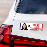 Deb Haaland For New Mexico Governor 2026 Car Magnet - Vote Deb Haaland Vehicle Magnet, New Mexico Governor Elections 2026 Magnet - 10" x 3"