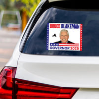 Bruce Blakeman For New York Governor 2026 Vinyl Sticker, Vote Bruce Blakeman, New York Governor Elections 2026 Bumper Sticker 6" x 4.5"