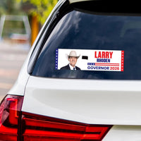 Larry Rhoden For South Dakota Governor 2026 Vinyl Sticker, Vote Larry Rhoden, South Dakota Governor Elections 2026 Bumper Sticker 10"x 3"