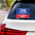 Tom Cotton For Arkansas Senate 2026 Vinyl Sticker, Vote Tom Cotton Decal, Arkansas Senate Elections 2026 Bumper Sticker, 6