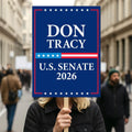 Don Tracy For Illinois Senate 2026 Election Sign, Political Campaign Sign, Senate Election 2026 Race Poster Sign