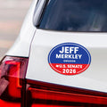 Jeff Merkley For Oregon Senate 2026 Car Magnet - Vote Jeff Merkley Vehicle Magnet, Oregon Senate Elections 2026 Magnet - 6