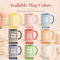 Gigi Mug Gift, Grandma Mug Gift, Mom Mug Personalized Name Mug, Gift from Grandkids, Custom Gigi Coffee Mug for Her Birthday Gift