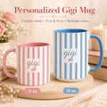 Gigi Mug Gift, Grandma Mug Gift, Mom Mug Personalized Name Mug, Gift from Grandkids, Custom Gigi Coffee Mug for Her Birthday Gift