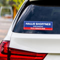 Hallie Shoffner For Arkansas Senate 2026 Vinyl Sticker, Vote Hallie Shoffner Decal, Arkansas Senate Elections 2026 Bumper Sticker, 10