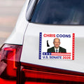 Chris Coons For Delaware Senate 2026 Car Magnet - Vote Chris Coons Vehicle Magnet, Delaware Senate Elections 2026 Magnet - 6