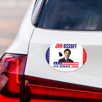 Jon Ossoff For Georgia Senate 2026 Car Magnet - Vote Jon Ossoff Vehicle Magnet, Anti-Trump, Georgia Senate Elections 2026 Magnet - 6" x 4.5"